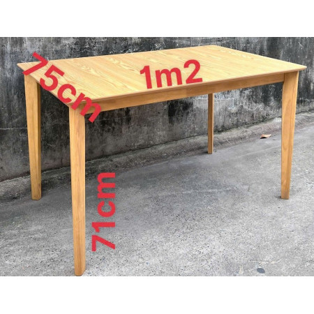 Japan DR : Bộ Bàn Ăn + 2 Bench Xuất Nhật 